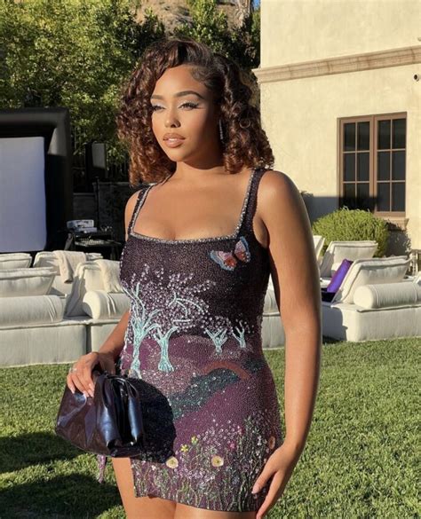 jordyn woods nipple|Jordyn Woods celebrates birthday in barely